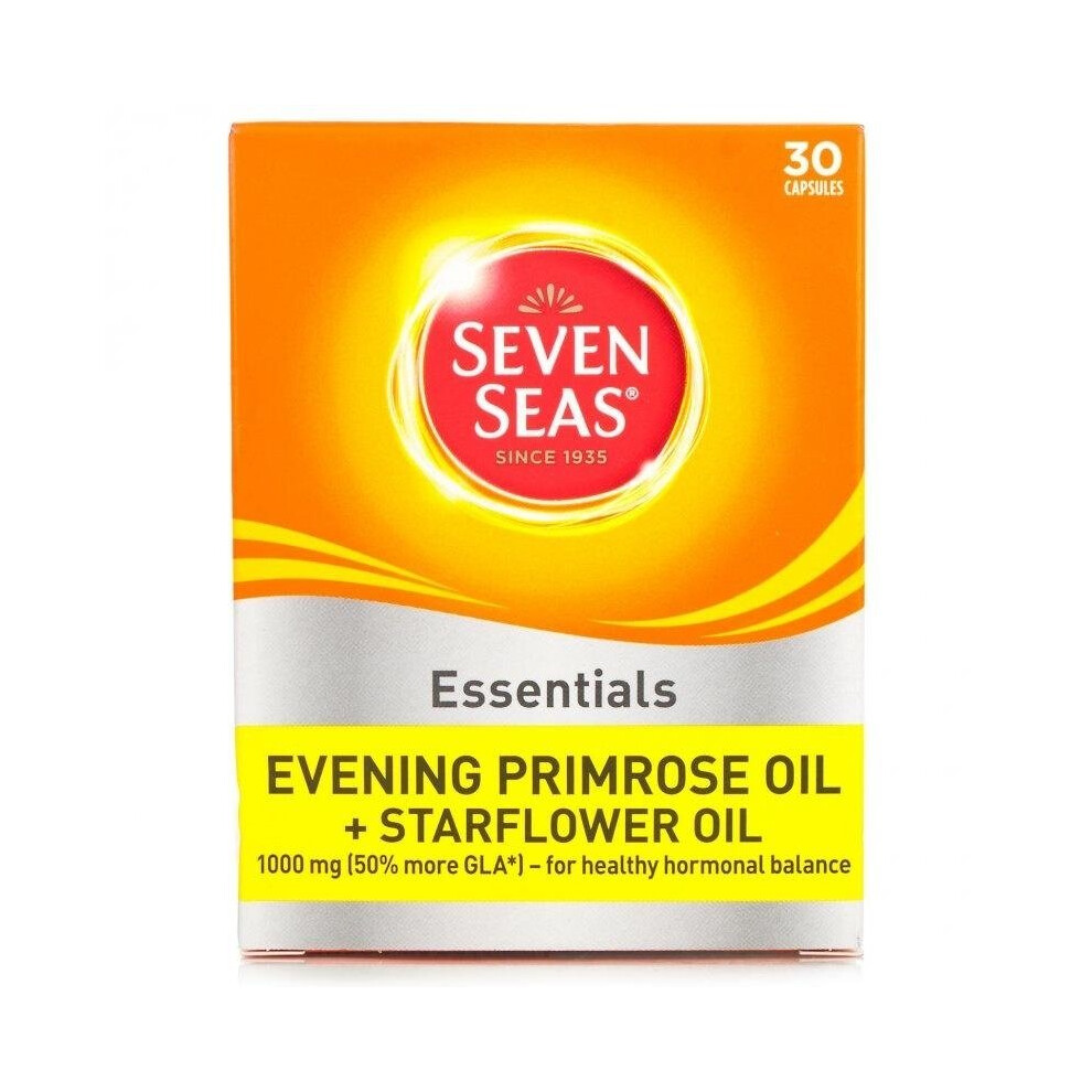 Seven Seas Evening Primrose Oil Plus Starflower Oil 1000mg 30 Capsules