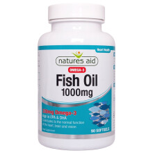 Natures Aid Omega-3 Fish Oil 1000mg 90 Softgels