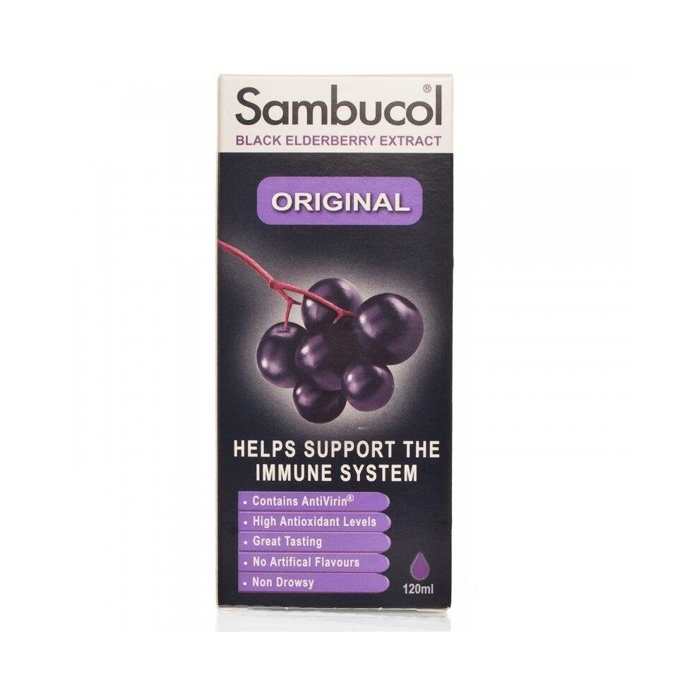 Sambucol Black Elderberry Extract Original 120Ml