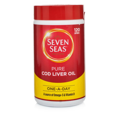Seven Seas Seven Seas One A Day Pure Cod Liver Oil 120 Capsules