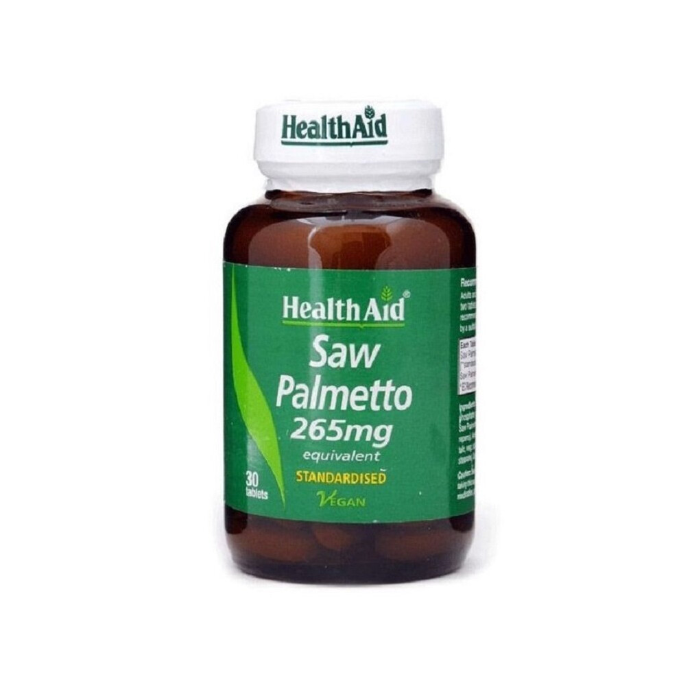 Health Aid Healthaid Saw Palmetto 265Mg 30 Vegan Tablets