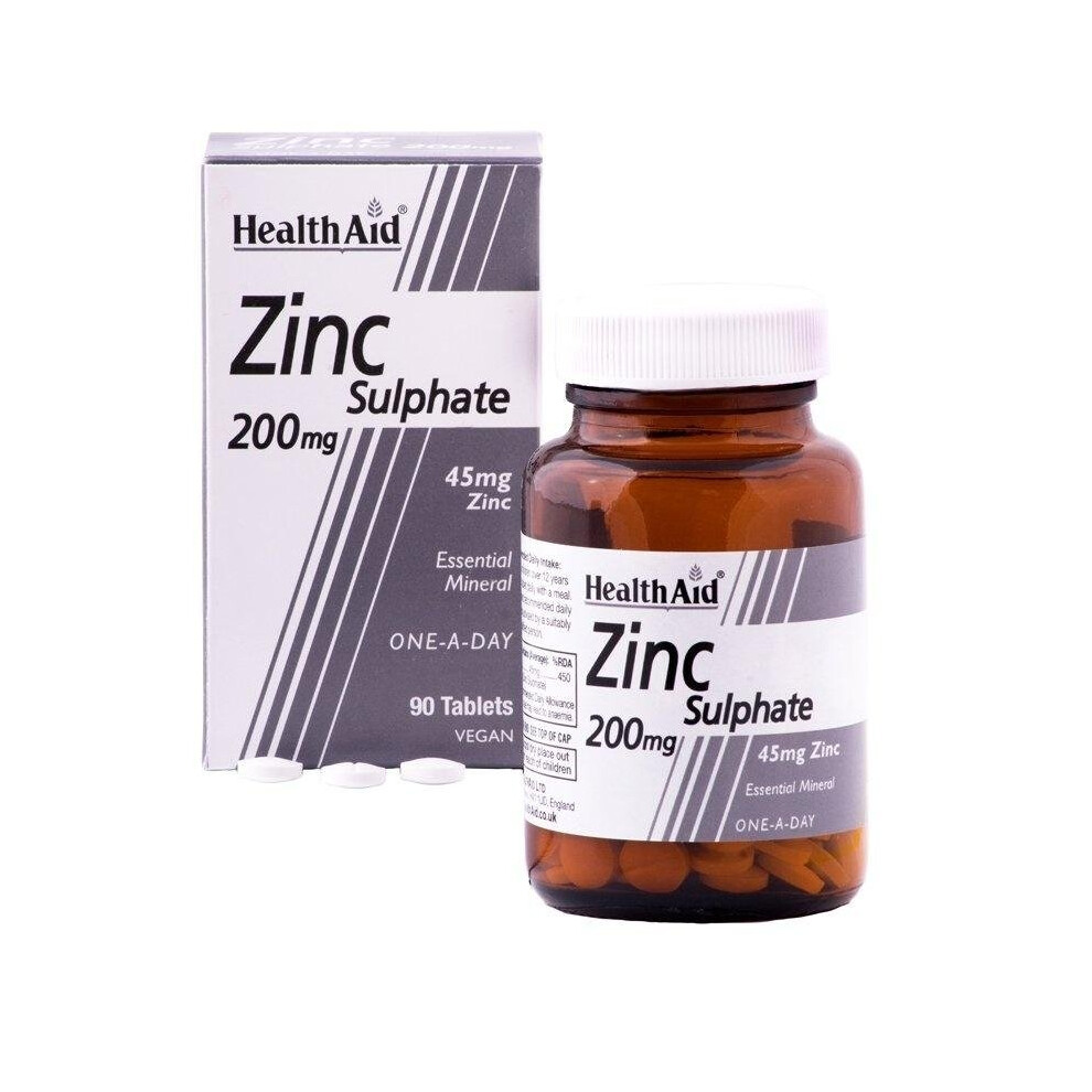 Healthaid Zinc Sulphate 200mg Tablets 90