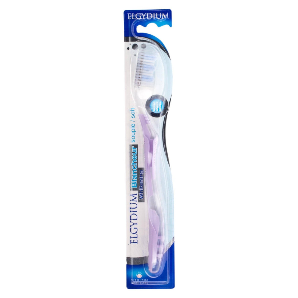 Elgydium Whitening Toothbrush Soft Colours Will Vary