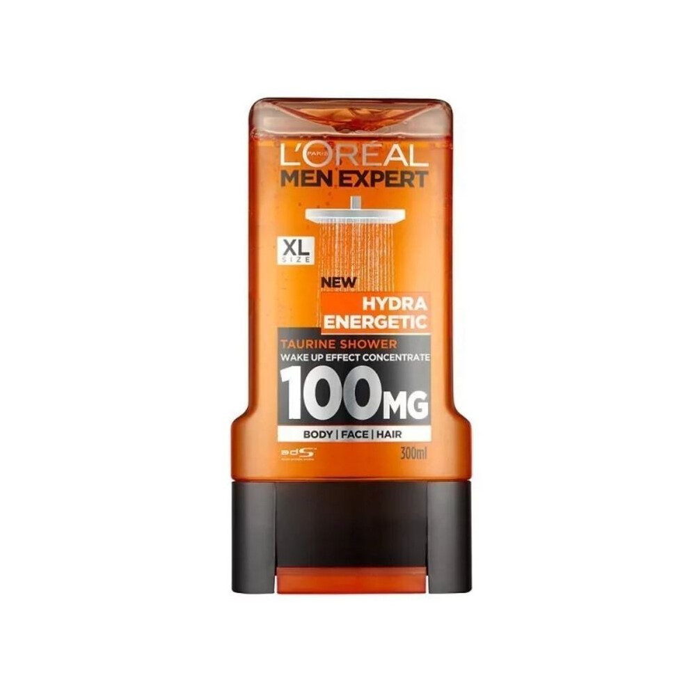 New L’oréal Paris Men's L'oreal Expert Hydra Energetic Shower Gel 300Ml