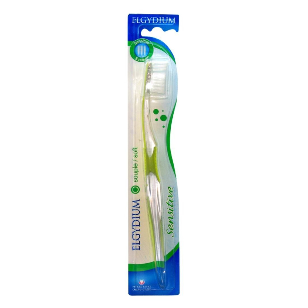 Elgydium Sensitive Toothbrush Soft Colours Will Vary