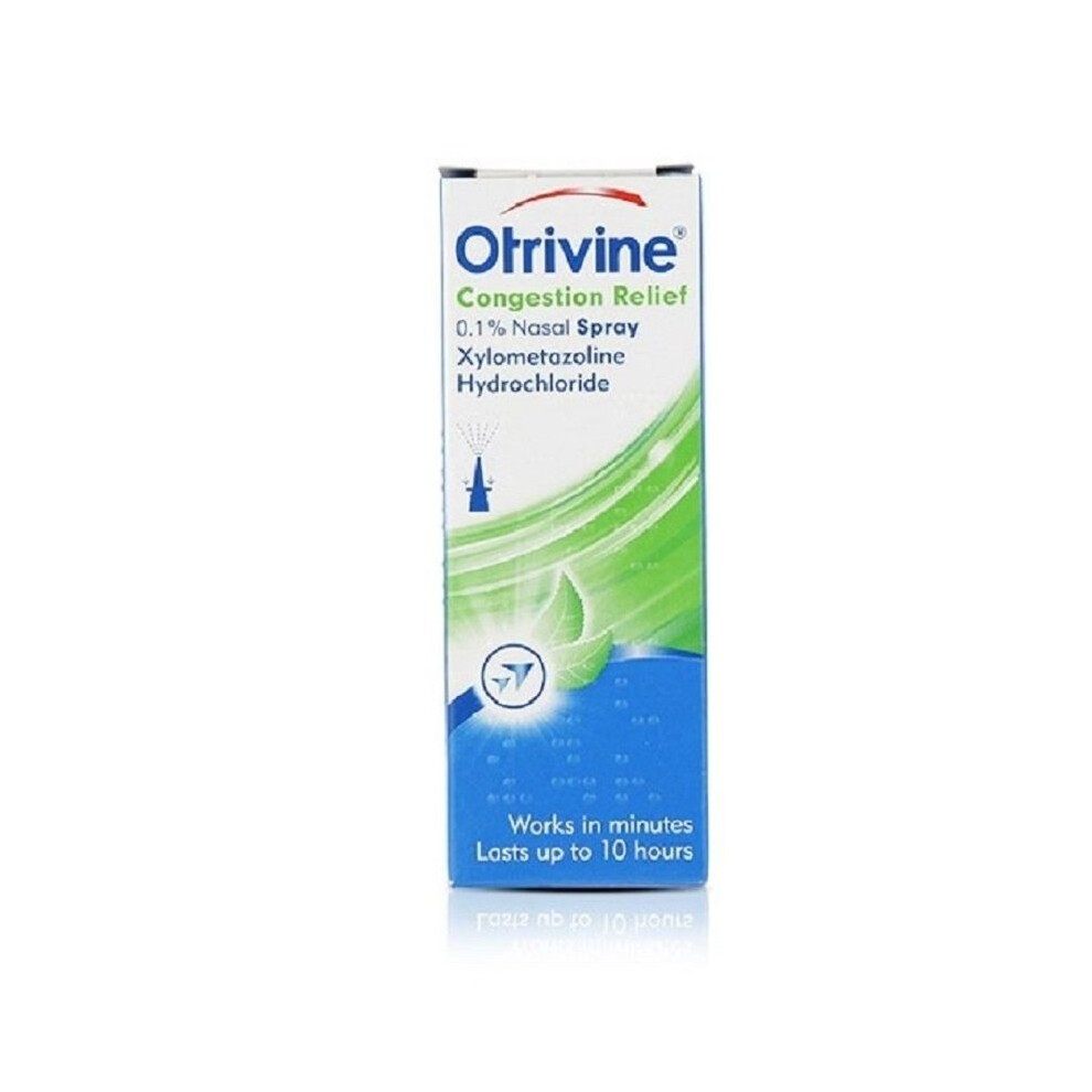 Otrivine Congestion Relief 0.1% Nasal Spray 10ml Menthol