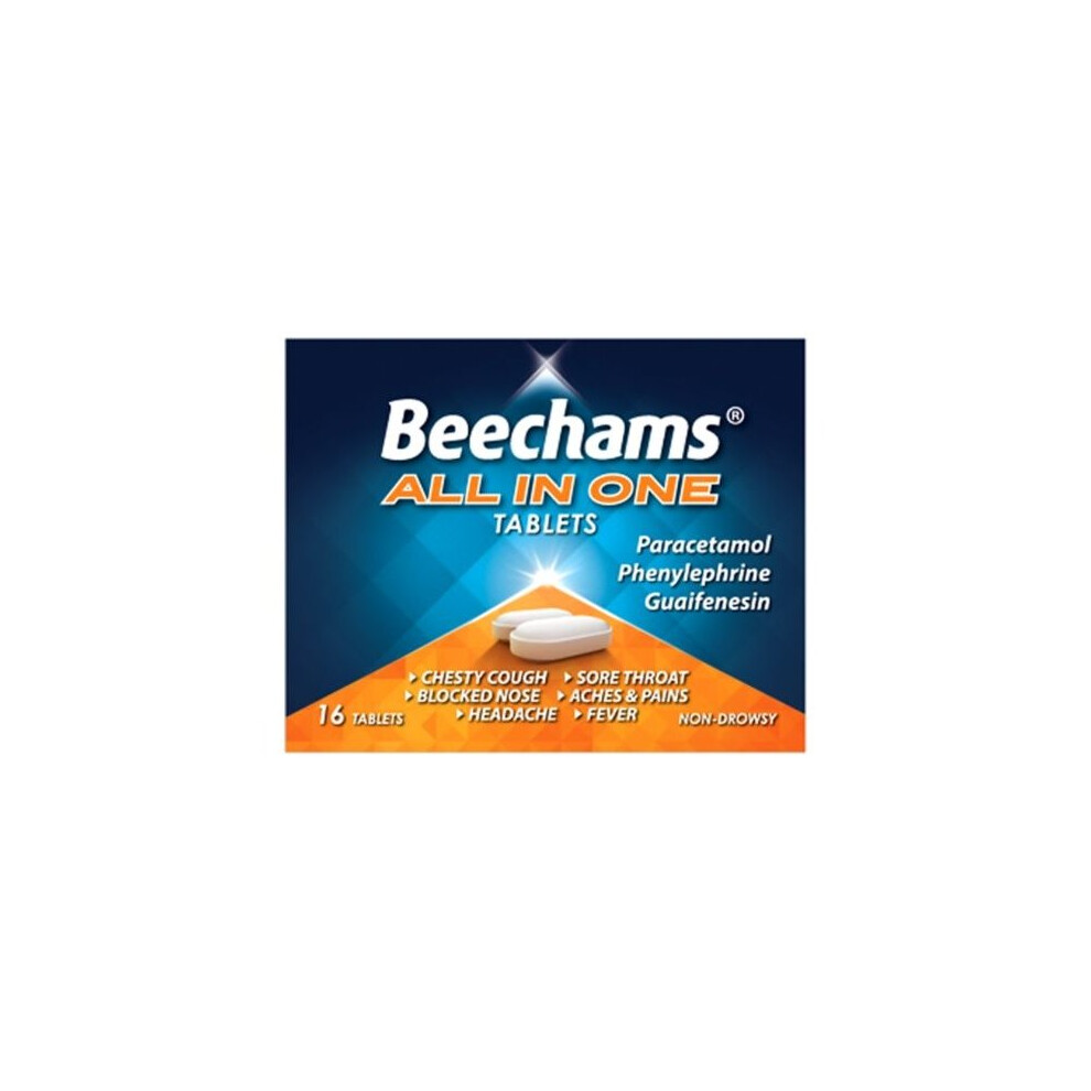 Beechams All In One Tablets 16 Tablets