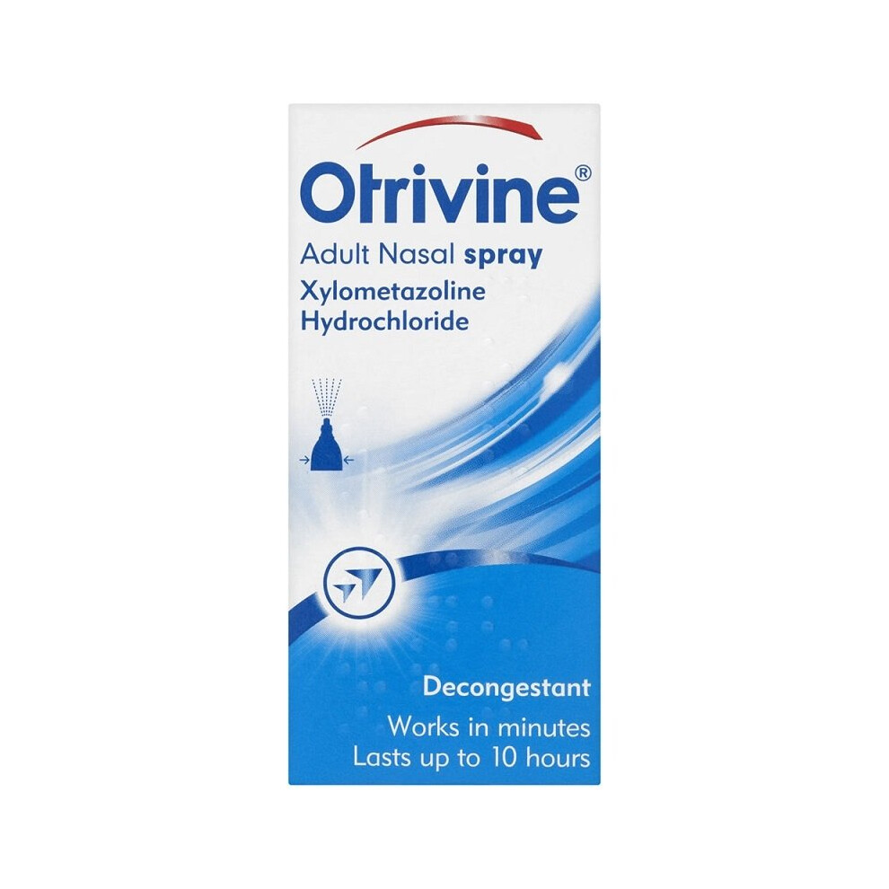 Otrivine Adult Nasal Drops 10Ml
