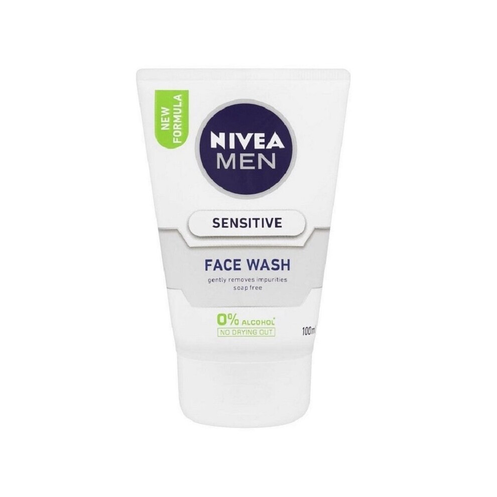 NIVEA MEN Sensitive Face Wash 100ml