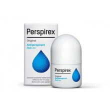 Perspirex Original Antiperspirant Roll-On 20ml - Clinically proven, 3-5 day protection from sweat and odour; fragrance-free, reduces irritation