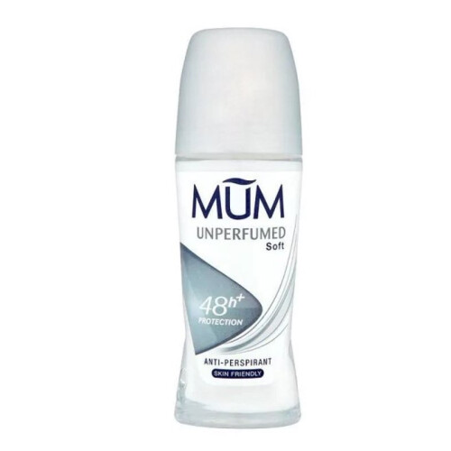Mum Anti-Perspirant Roll On Unperfumed 50ml