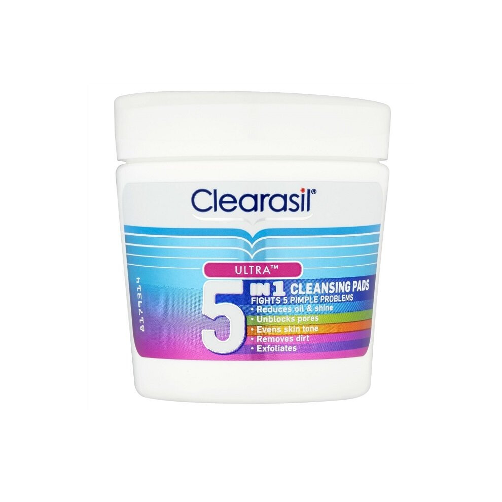 Clearasil Ultra 5 in 1 Cleansing Pads