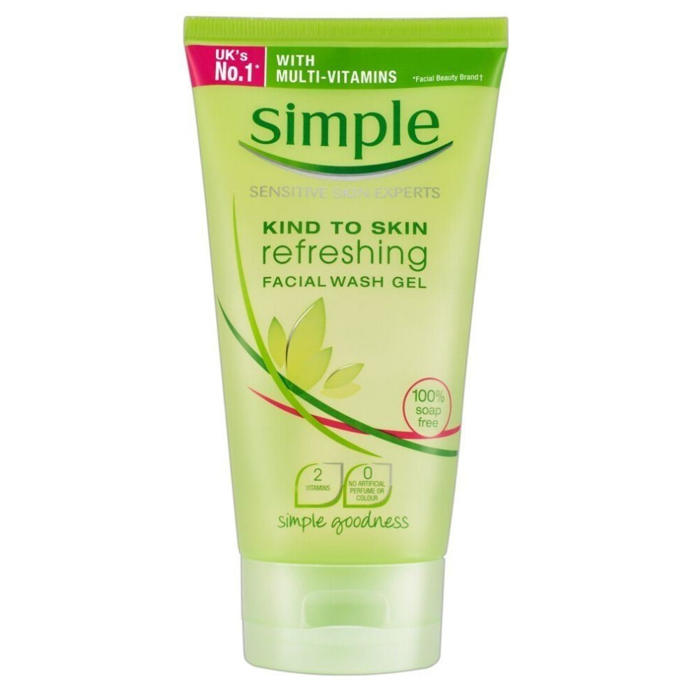 Simple Refresh Facial Wash Gel 150ml