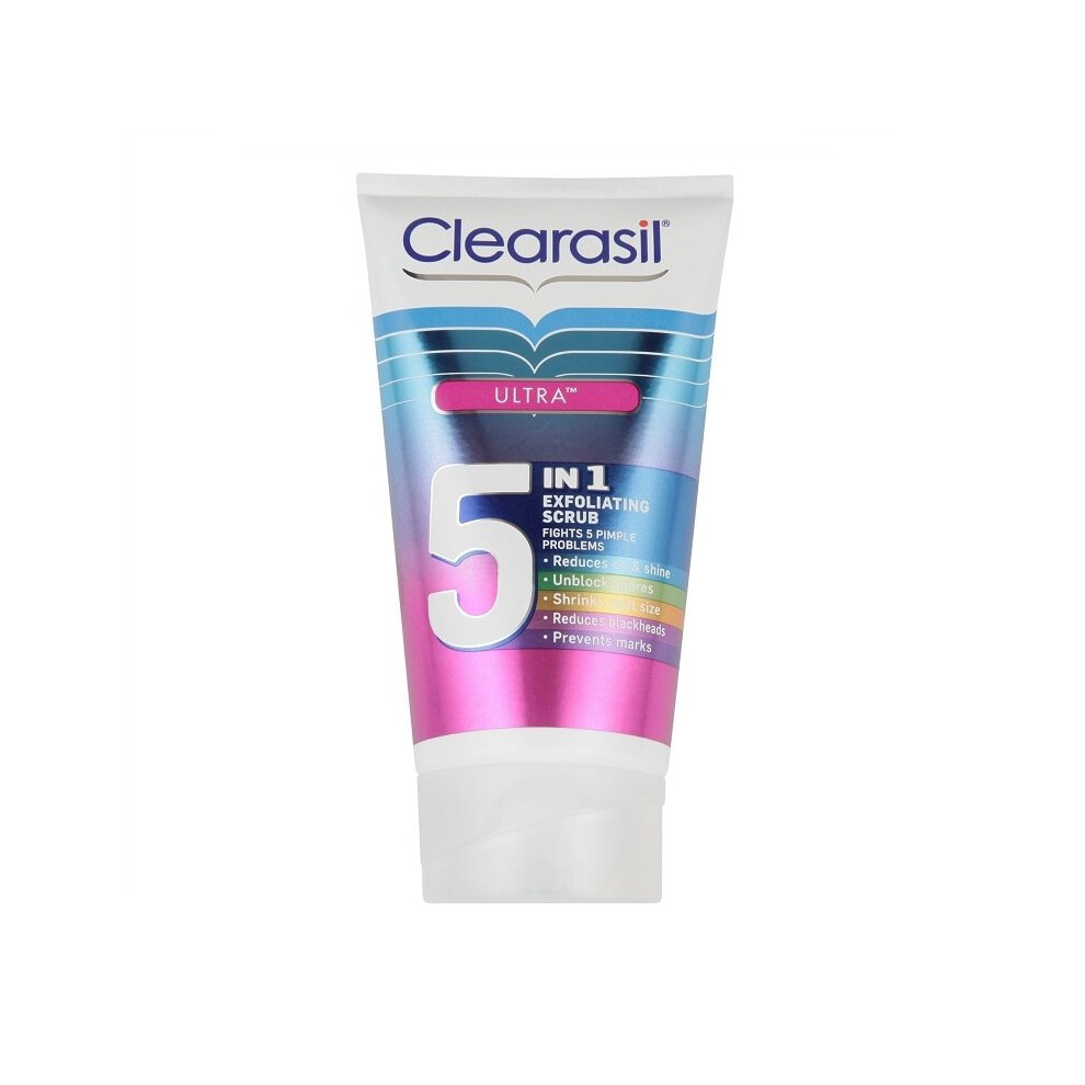 Clearasil Ultra 5In1 Exfoliating Scrub 150Ml