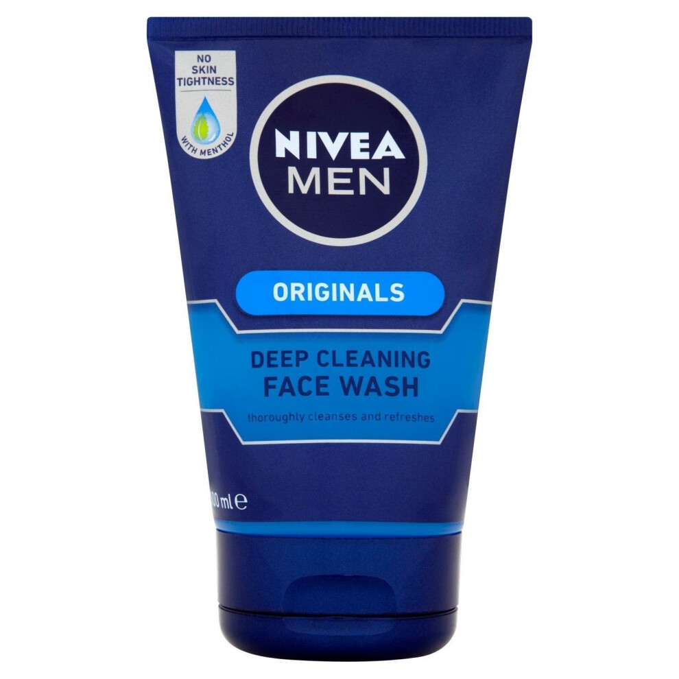 Nivea Men Deep Cleansing Face Wash 100ml