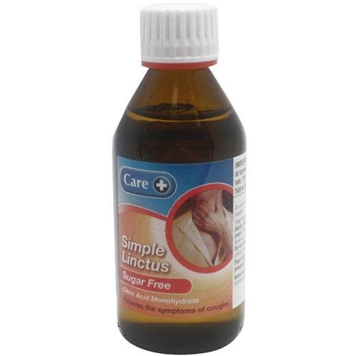 Care Simple Linctus Sugar Free 200ml