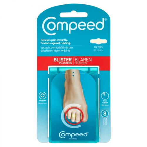 Compeed Compeed On Toes Blister Plasters - 8 Plasters