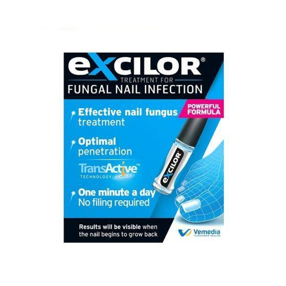 Excilor Solution With Brush Fungal Nail Infection 3.3ml