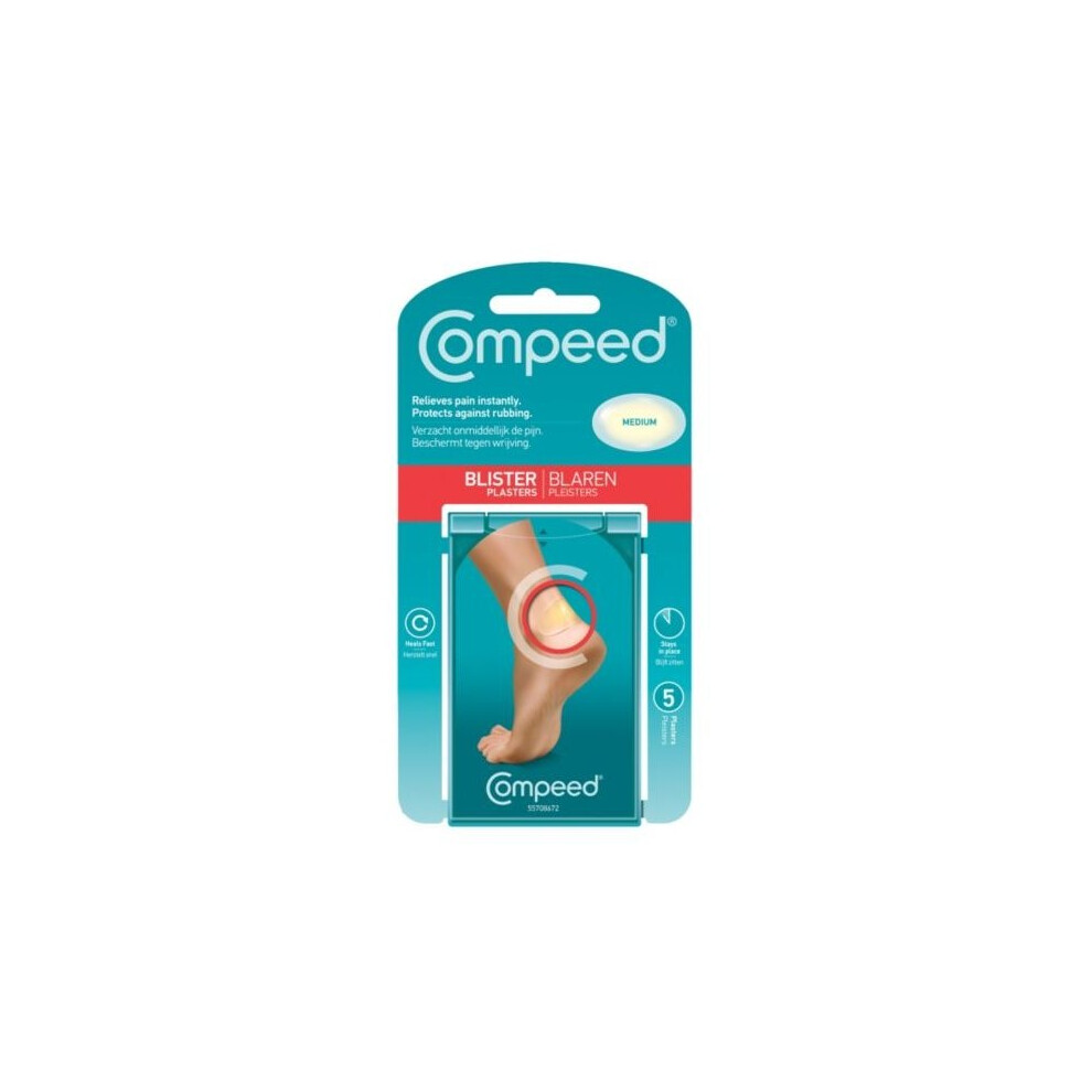 Compeed Medium Blister Treatment Plasters - 5 Plasters