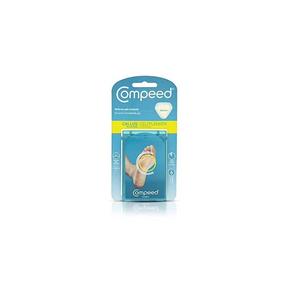 Compeed Medium Callous Plasters - 6 Plasters