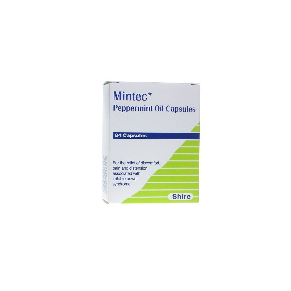 Mintec Peppermint Oil 84 Capsules