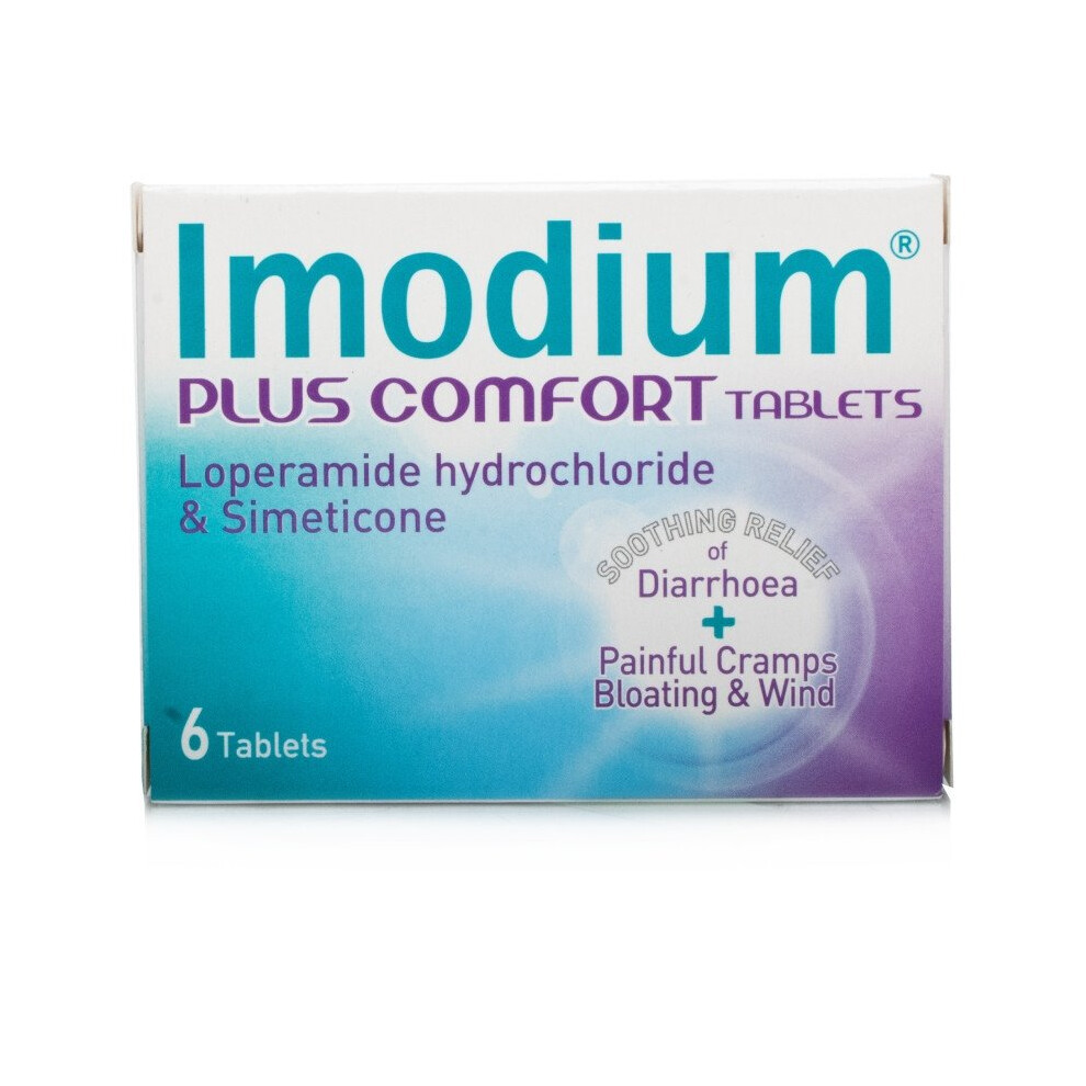 Imodium Plus Comfort 6 Tablets-image-OPC-PDGDGX-NEW