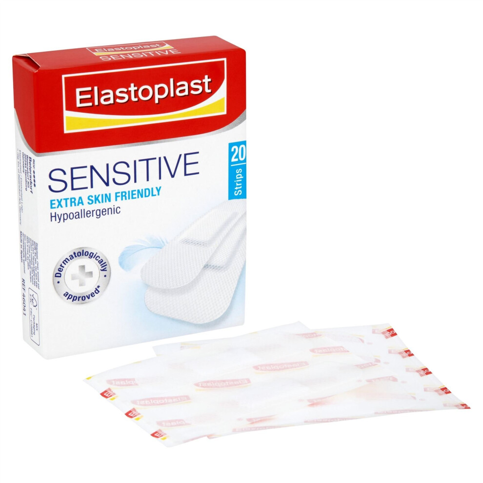 Elastoplast Sensitive Assorted Strips 20 Assorted Strips