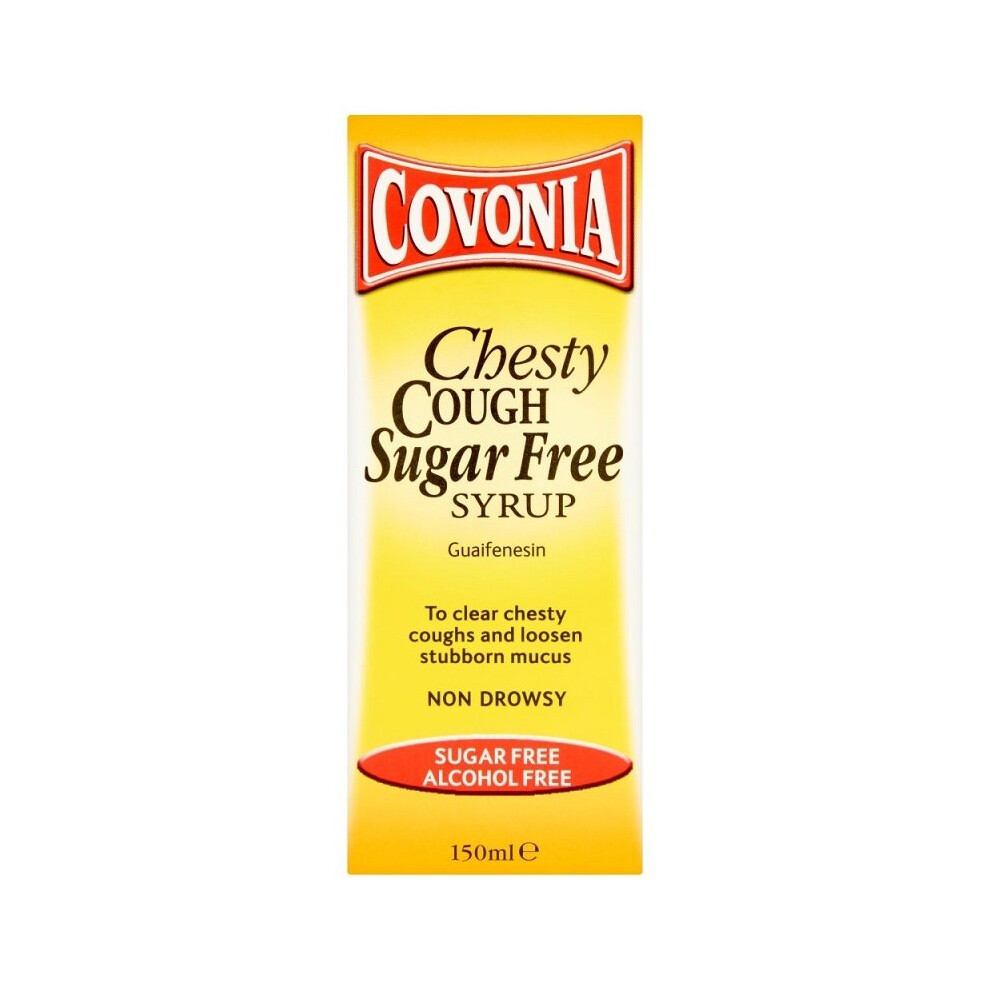 Covonia Chesty Cough Sugar Free Syrup 150ml