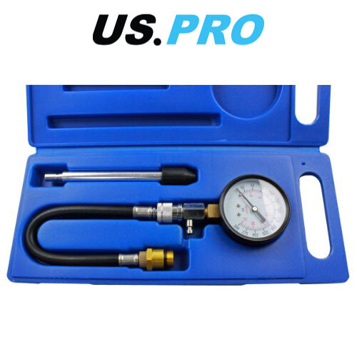 us pro US PRO Tools Compression Tester Set For Petrol Engines 0-300psi 5323