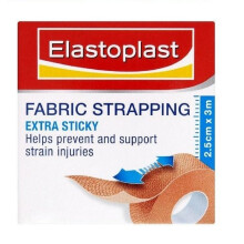 Elastoplast 2.5cm x 3m Fabric Strapping