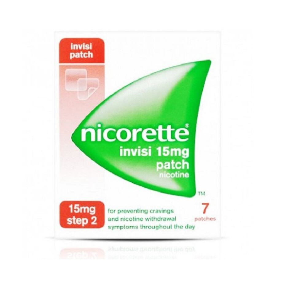 Nicorette Invisi Patch 15mg Step 2 - 7 Patches