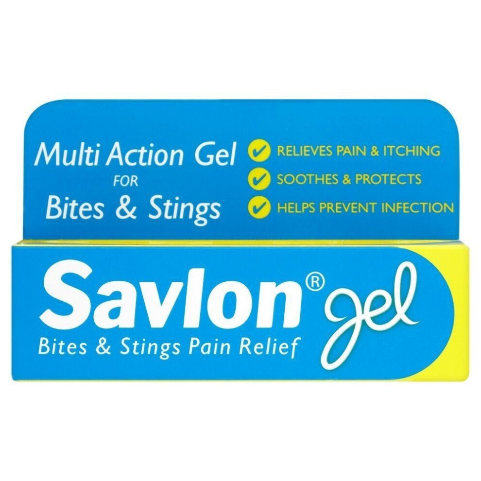 Savlon Bites & Stings Pain Relief Gel 20g