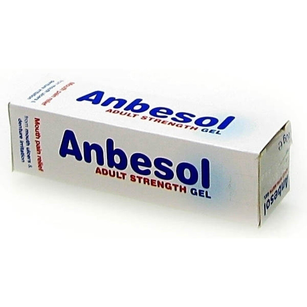 Anbesol Adult Strength Gel 10g