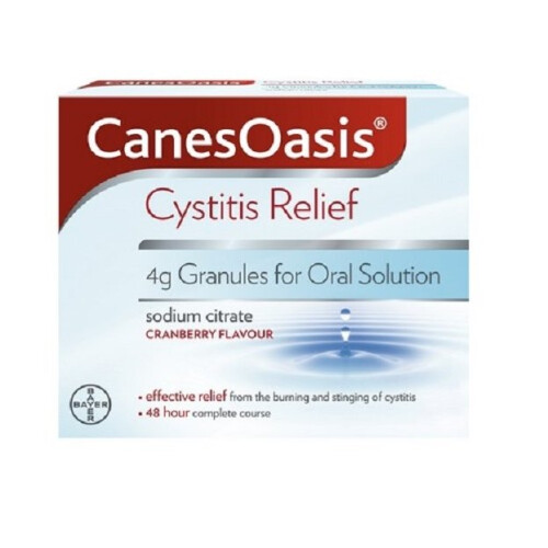 Bayer CanesOasis Cystitis Relief - 6 Sachets