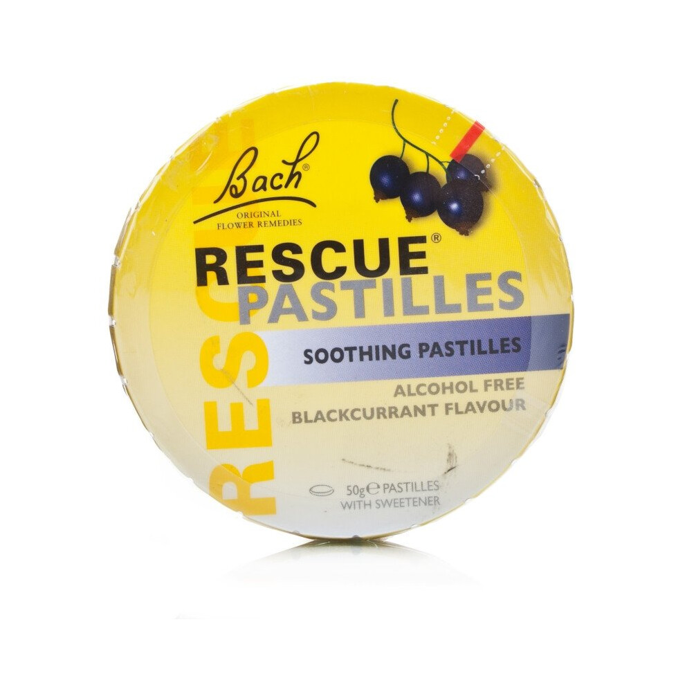 Bach Rescue Pastilles Blackcurrant 50g