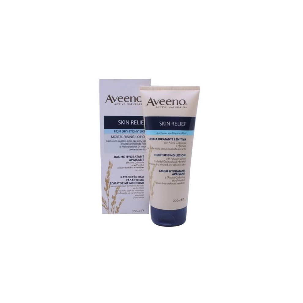 Aveeno Skin Relief Menthol Moisturising Lotion 200ml