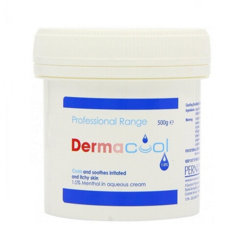 Dermacool Menthol in Aqueous Cream 1.0 500g