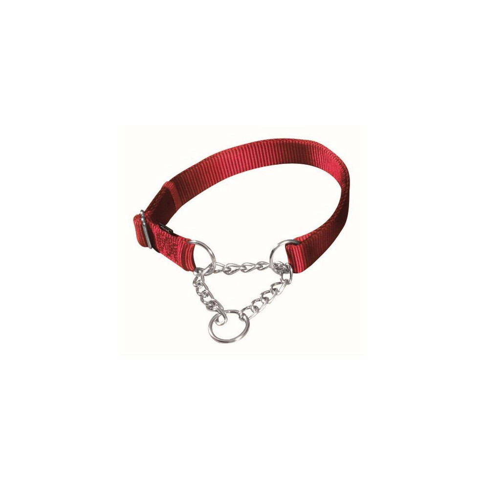 Premium Dog Choke, L-xl: 45-70 Cm/25 Mm, Red - Choke Trixie Lxl Chain -  premium dog choke trixie lxl red chain