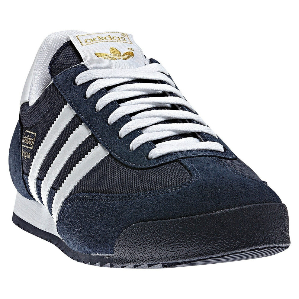 Adidas dragon trainers navy online