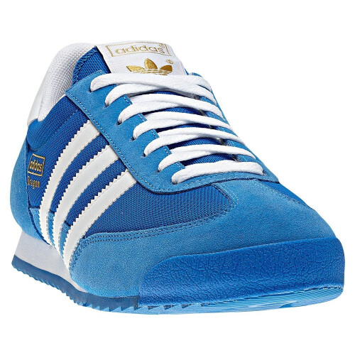 Adidas (8) adidas Originals Dragon Trainers - Blue 2