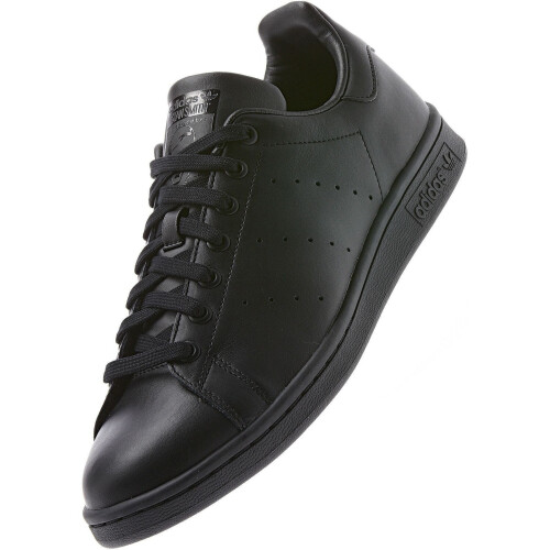 Adidas (7) adidas Originals Stan Smith Trainers - Black 2