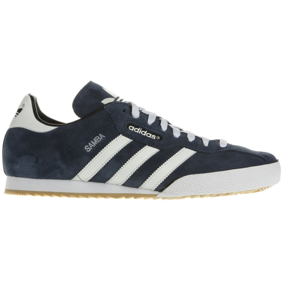 (12) adidas Originals Samba Super Suede Trainers - Navy