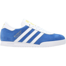 (8.5) adidas Originals Beckenbauer Trainers - Blue