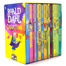 Roald Dahl: 15 books collection pack: The Witches, Matilda, The BFG, Going Solo, the Giraffe the Pelly and Me, The Magic Finger, James and the Gia...