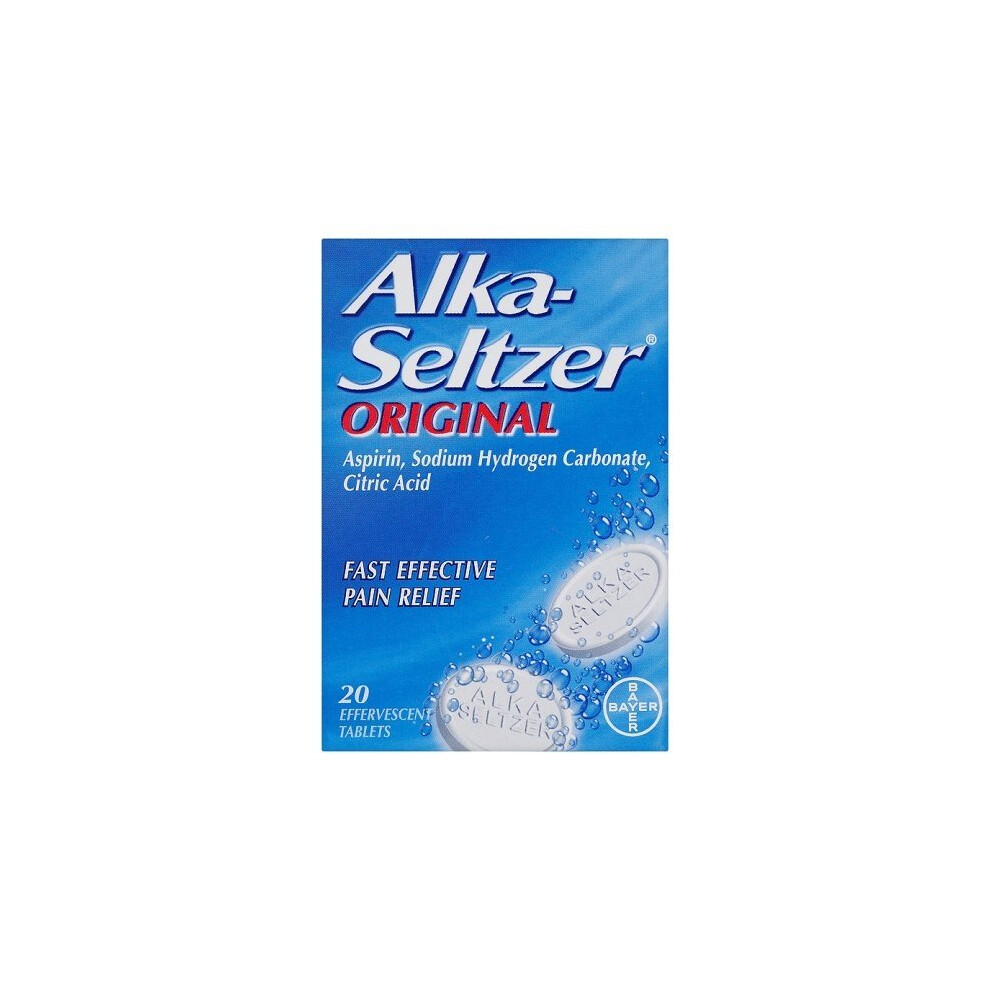 Alka-Seltzer Original Effervescent Tablets 20