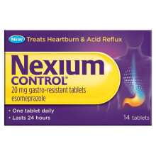 Nexium Control 20mg - 14 Tablets