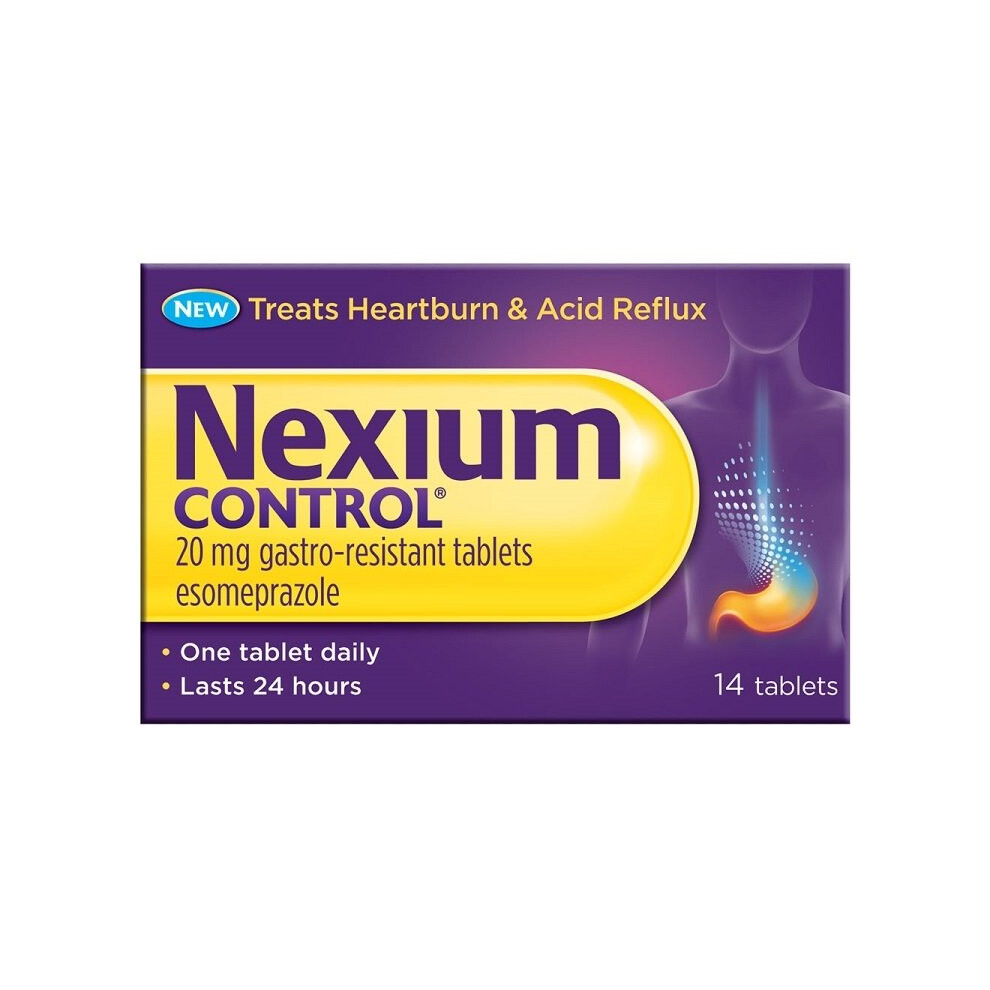 Nexium Control 20mg - 14 Tablets