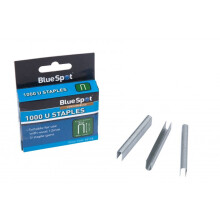 Bluespot 1000 U Staples - 12mm Suitable 1000pc Ushape Guns x Use Staplers - 12mm u staples suitable 1000pc ushape guns x use staplers