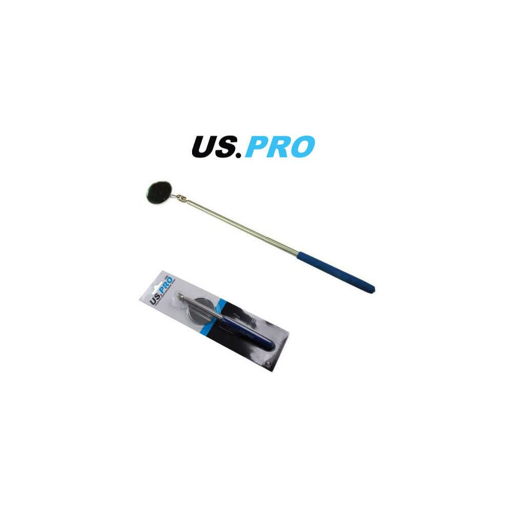 US PRO Telescopic Inspection Mirror 275 - 405mm Round 6790