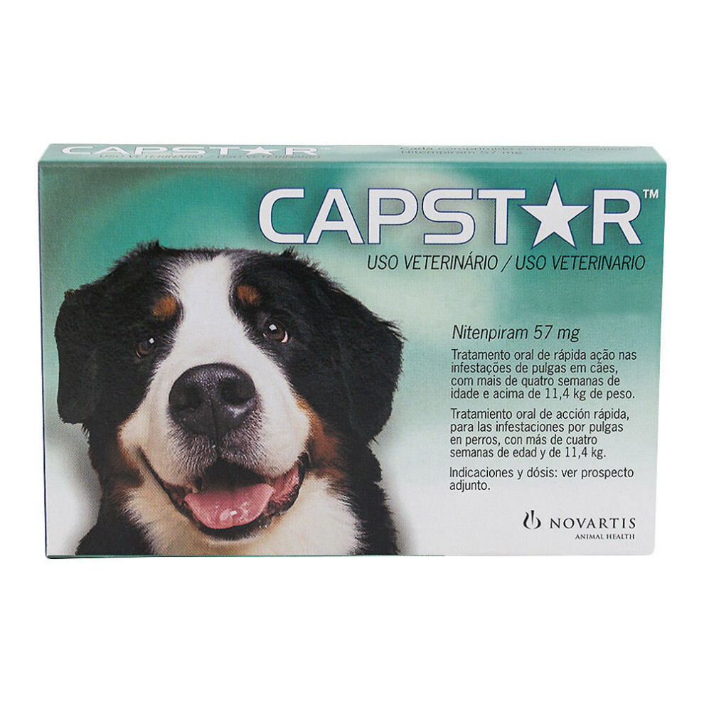 Capstar Flea Treatment Tablets for  Dogs 6 tablets